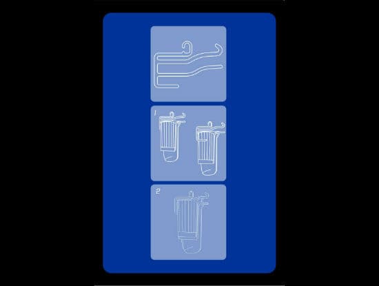 Gancho Multiusos para medias vista 2