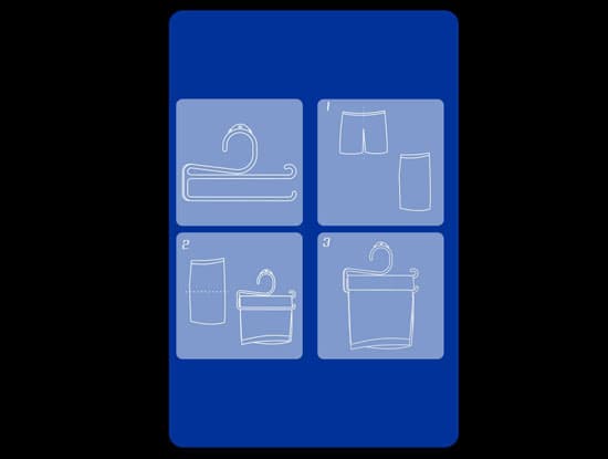 Gancho Multiusos para medias vista 2